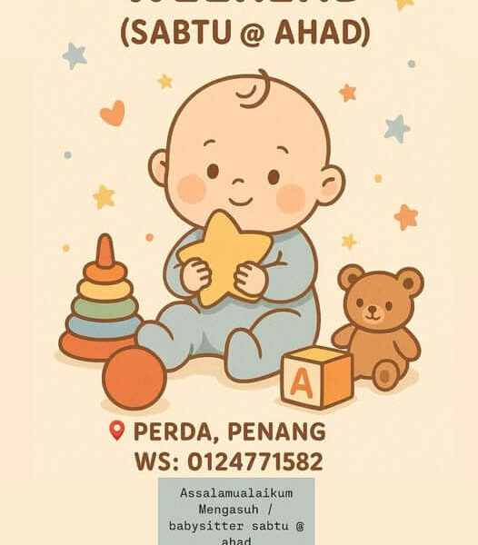 Pengasuh Babysitter Sabtu Ahad Bandar Perda