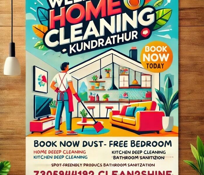 Weekend House Cleaning Kundratur, Chennai