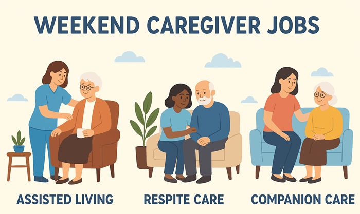 weekend caregiver jobs